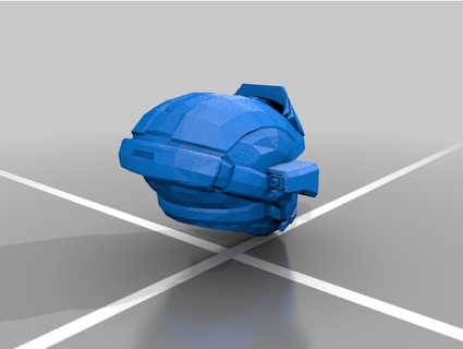 halo reach liam rrt mixed helmet test 2 hannyakiddo 3d print model - Mito3D