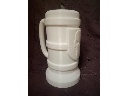undead flesh beer mug prototype goetterschmiede 3d print model - Mito3D
