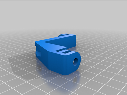 vertical support gopro hero 9 angelocol 3d print model - Mito3D
