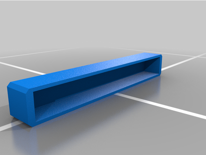 dc máximo barra colectora cubierta carcasa funda raton cubo 3d print model - Mito3D