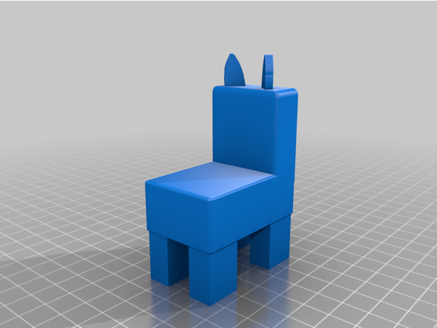 bicchieri titolare supporto verniciabile cavallo joeyfroggus 3D print model - Mito3D