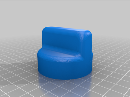 fourneau bouton pyrosis 3d print model - Mito3D
