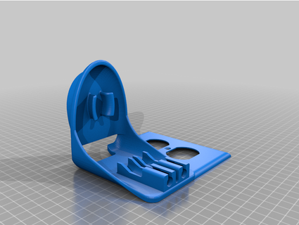 oral-b charger outlet shelf remix nvnc1bl 3d print model - Mito3D