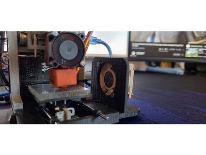 mini dvd motor printer print cooling fan thebaseddoge 3d print model - Mito3D