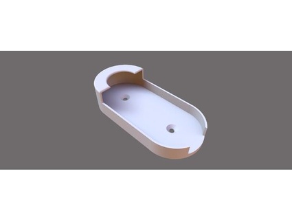 yeelight light strip button mount dkalinai 3d print model - Mito3D