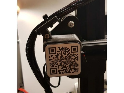 ender 3 x-axis cable holder toddaustin  3d print model - Mito3D