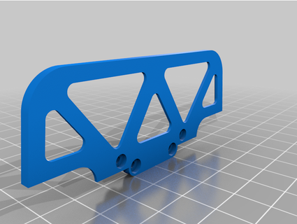 autoscale toyota gt-one bumper darkredemptor 3d print model - Mito3D