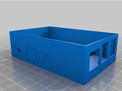 pi 2-3 case light simatics 3d print model - Mito3D