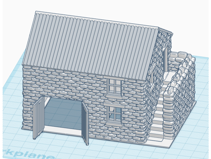 stone store mikesrailway 3d print model - Mito3D