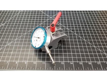 dial indicator mount - clausing lathe 5900 series moxieengmach 3d print model - Mito3D