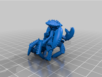 frosthaven lurker clawcrusher virtuallyjason 3d print model - Mito3D