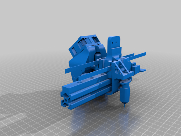 Tronxy x5s v6 Hotend montaj william mühendislik 3D print model - Mito3D