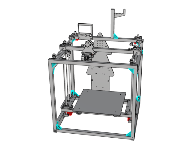 Minibaum core xy 3dprinter 3D print model - Mito3D