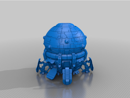 union dropship dice tower hotmetalburns 3d print model - Mito3D