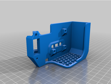 base montaje remezclar hexágono ltaz 3d print model - Mito3D