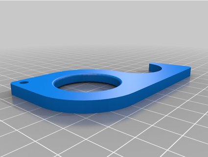 touchless tool door opener makers enterprise 3d print model - Mito3D
