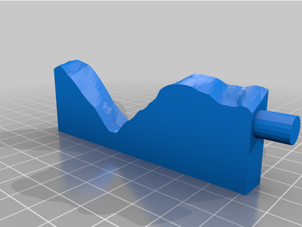 teaching v shaped valley talacae 3d print model - Mito3D