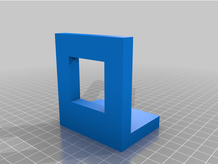 minimal book stand vivhidd 3d print model - Mito3D