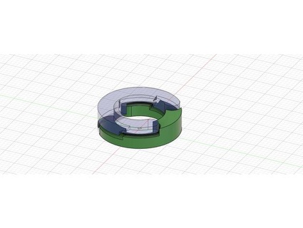 adjustment washers clips doorhinges 5mm et chrissieleinchen 3d print model - Mito3D