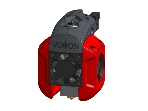 Douane Voron v0 tête d'outil gavitka 3D print model - Mito3D