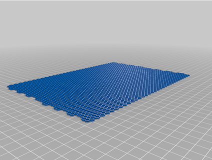 honeycomb mesh scribe1301 3d print model - Mito3D