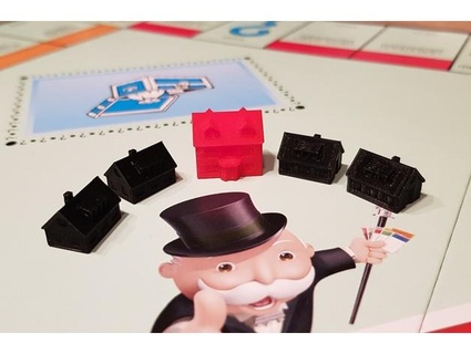 monopoly house userevo 3d print model - Mito3D