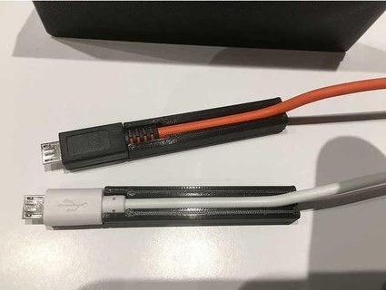 USB plugue suporte Jabra evoluir 75 atracação estação plabembel 3d print model - Mito3D