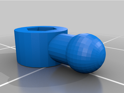 ms conjunto hombro pelota articulación Kevin wong 3d print model - Mito3D