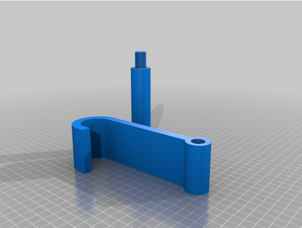 filamento gancho Monarca 3d print model - Mito3D