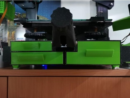 ender 3pro dual çift çekmeceler KONUM 3d print model - Mito3D