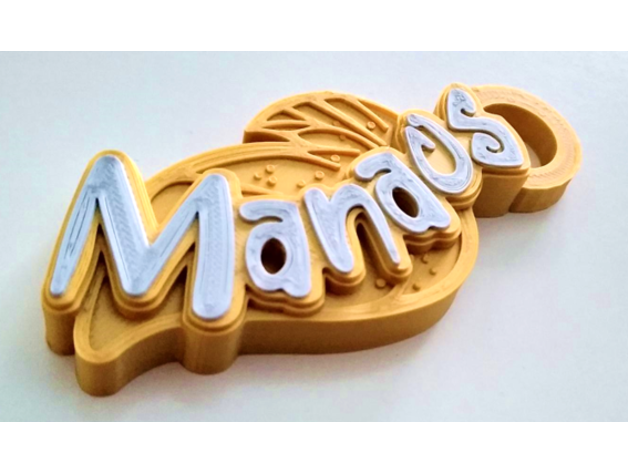 manaos 3d logotipo demolition88 3D print model - Mito3D