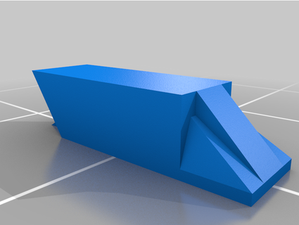 simple spaceship paeter 3d print model - Mito3D