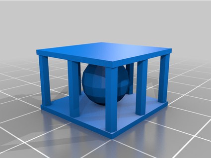 ball cage merry77 3d print model - Mito3D