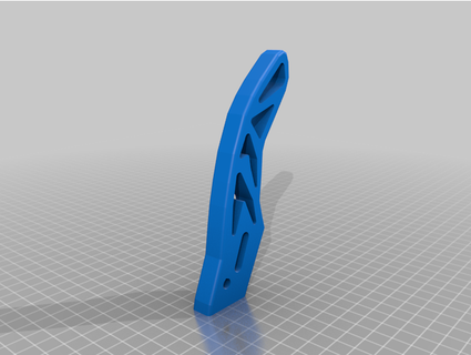 trapezoidal blade handle knife sivis-joe 3d print model - Mito3D