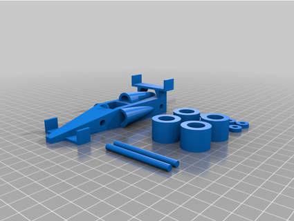 f1 supercar thehappybuilder 3d print model - Mito3D