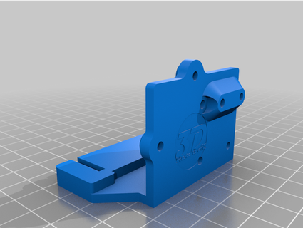 ender x carriage linear rail 3dmakeitall 3d print model - Mito3D