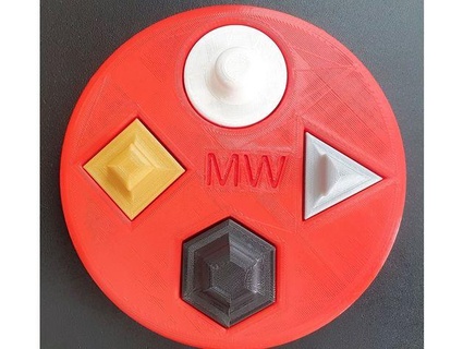 infant puzzle waldmaker 3d print model - Mito3D
