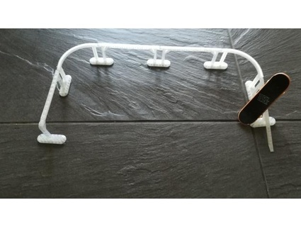 finger board skatepark equipments armand 3d print model - Mito3D