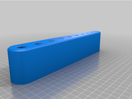 titulaire soutien métrique handle hexadécimal clé ensemble 20 12mm canard cavernes 3d print model - Mito3D