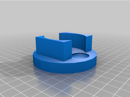 Single Chip Halter Unterstützung stantheman3d 3d print model - Mito3D