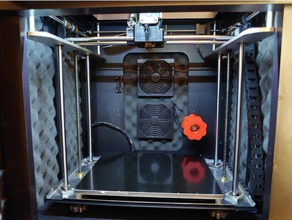 silence qidi x-max modifications noise reduction humebeam 3d print model - Mito3D