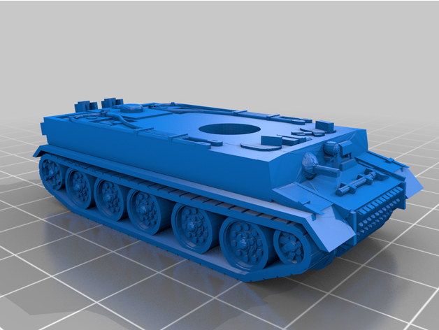 Kellys Helden Tiger Panzer Alpaka 3D print model - Mito3D