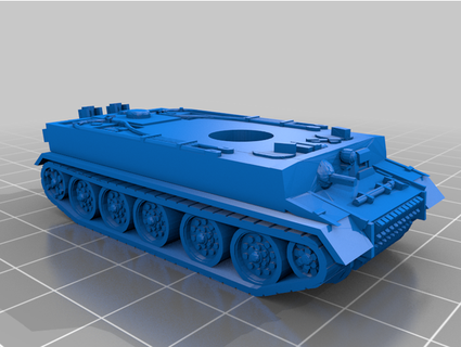 Kellys Helden Tiger Panzer Alpaka 3d print model - Mito3D