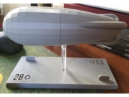 caquot gözlem balon 1 144 ölçek Doğrulanmış 3d print model - Mito3D