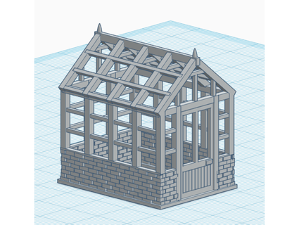 granddad's greenhouse mikesrailway 3d print model - Mito3D