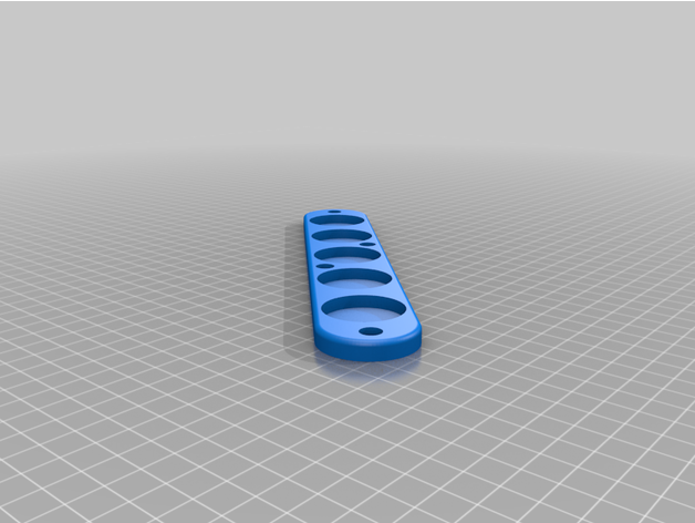 magnetic magazine holder shward1 3D print model - Mito3D