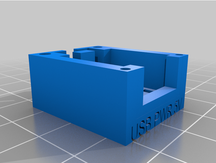 usb plug mount jwnok 3d print model - Mito3D