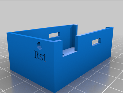 simple tinyreflow v2 mounting box dfish6101 3d print model - Mito3D
