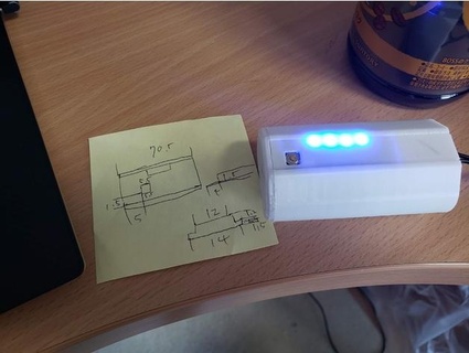 fpv mirada sorprendida batería caso funda tarjeta circuito impreso protector himitsudesu 3d print model - Mito3D