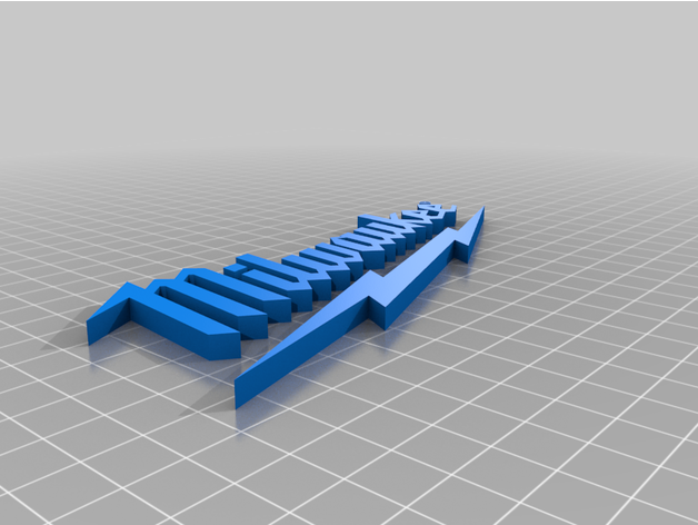 milwaukee logo stautonico 3D print model - Mito3D